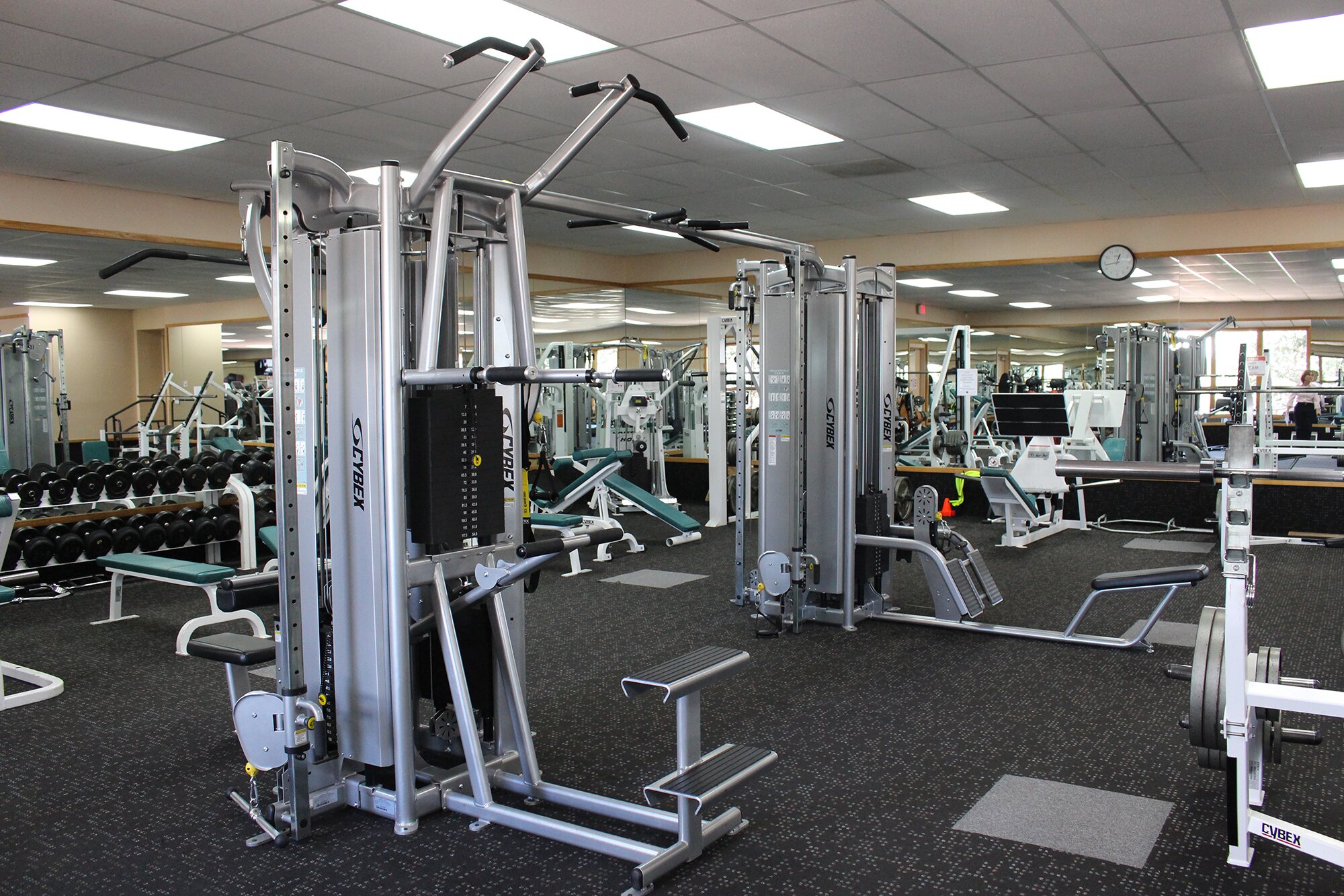 Weight machines in El Gancho