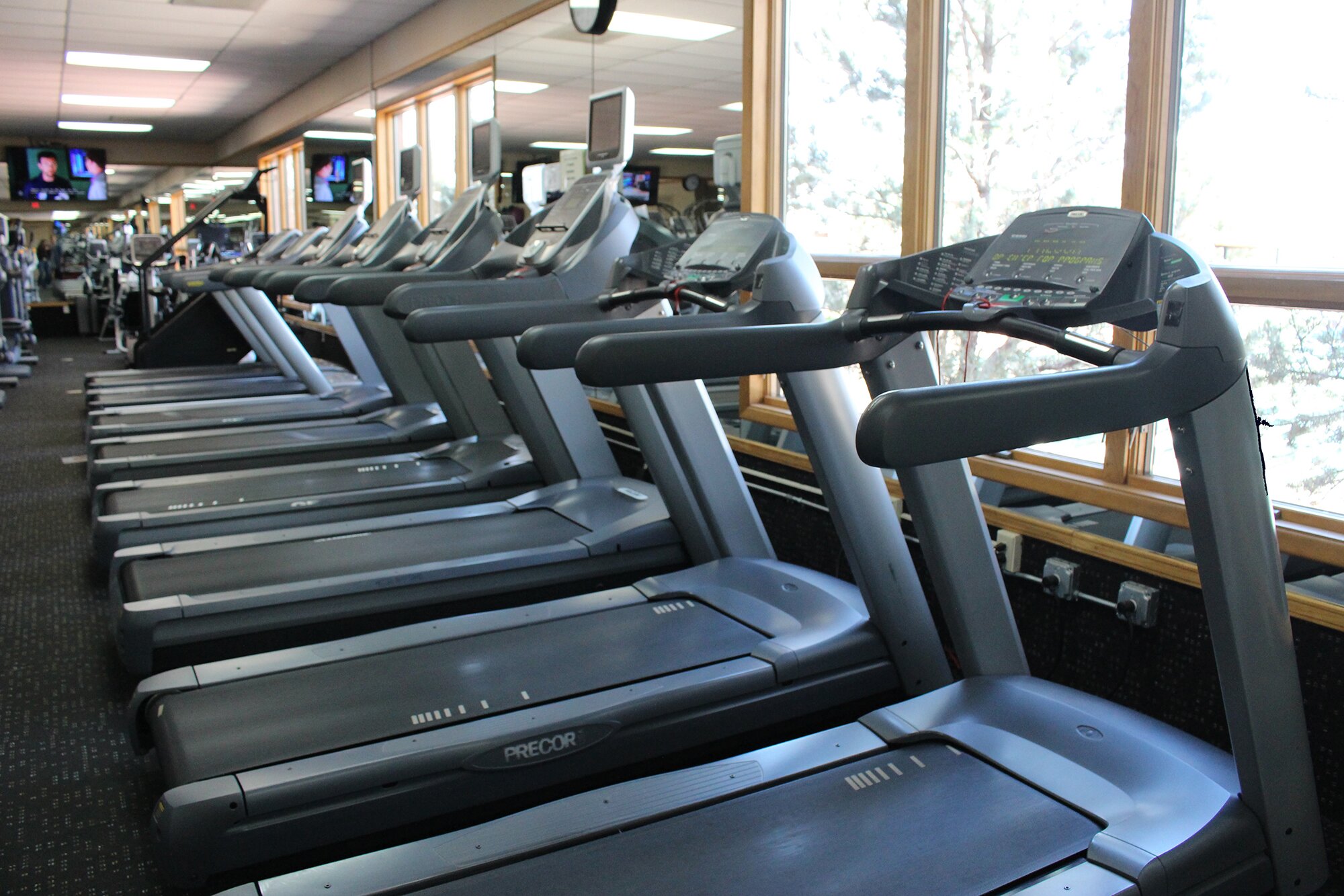 Treadmills at El Gancho in Santa Fe